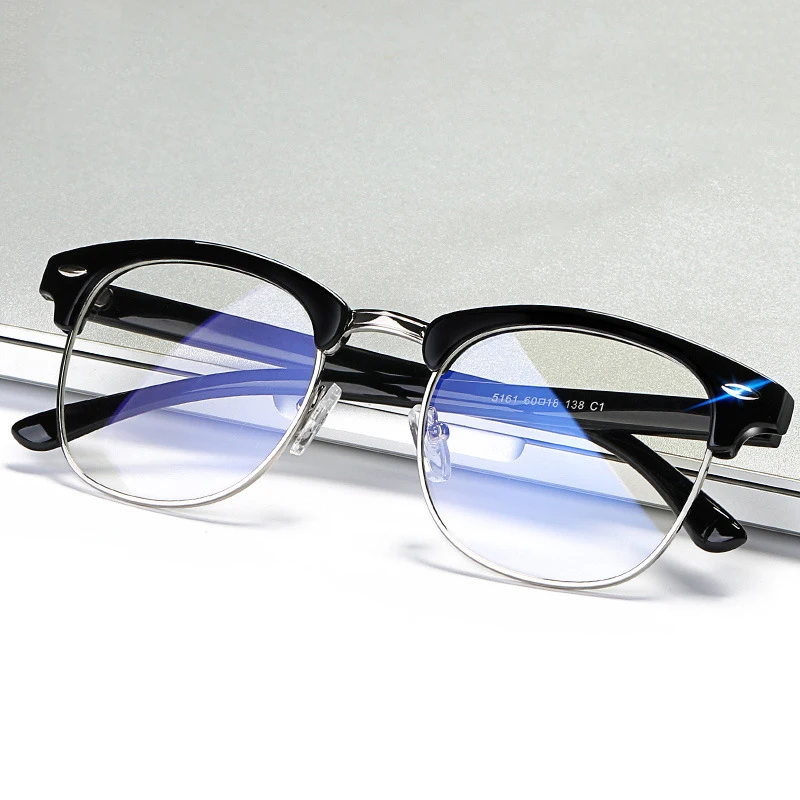 

Mocoo 5161 High quality matel eye glasses computer anti blue ray uv400 classic optical ant blue light glasses reading glasses, Customized
