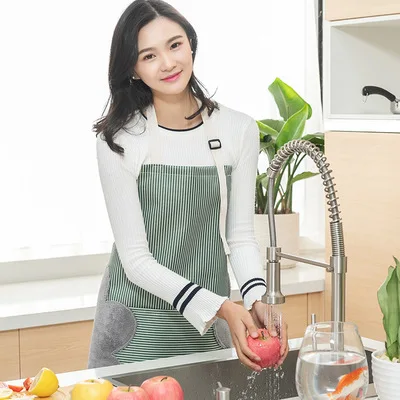 

Cheap price Water and oil resistant Upgraded Version Kitchen Cooking apron Polyester Cleaning Promotional Aprons for Women Men