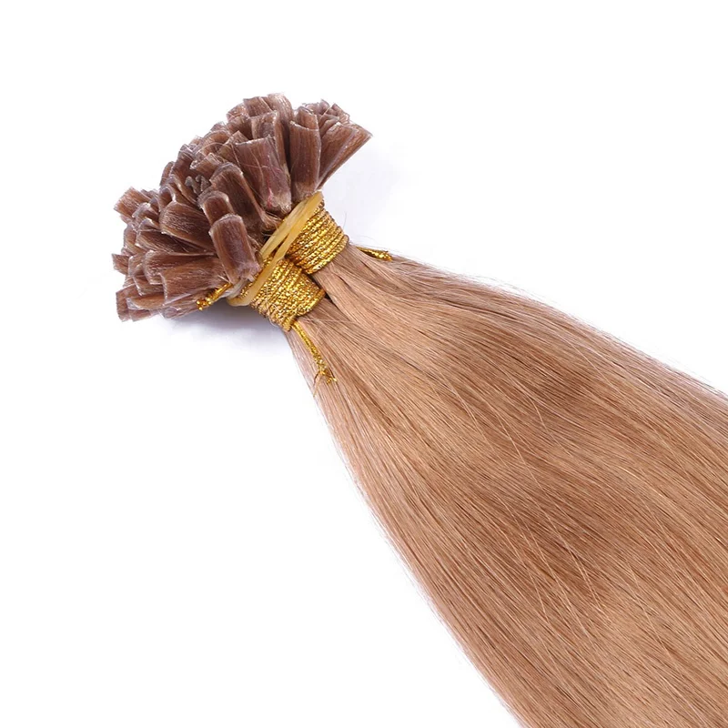 
100% Human Blond Keratin keratin U Tip Hair Extension 