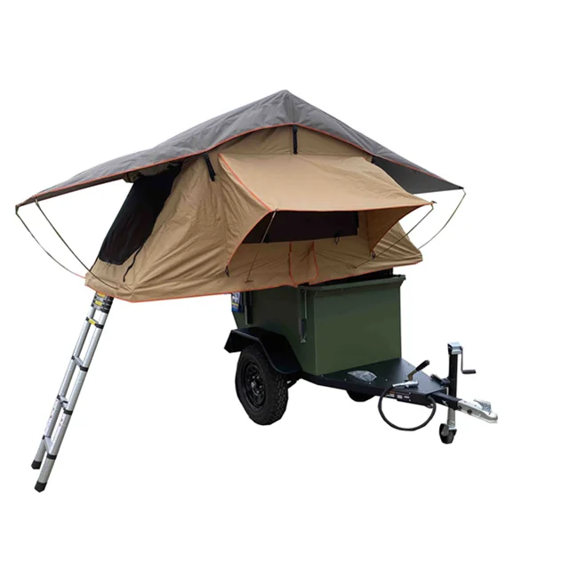 
Luxury Folding Camper Trailer with canvas tent for sale HLT 04  (60165784441)