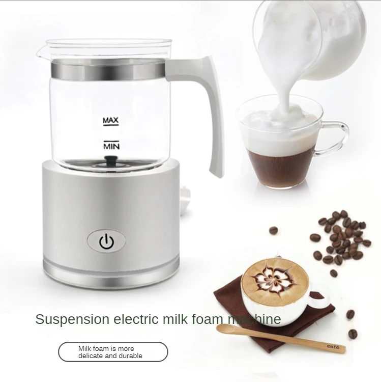 

Milk Steamer Electric Frother Detachable Milk Frother Jug Automatic Milk Frother Electric Hot Water Steamer