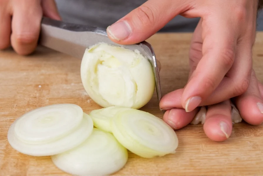 Onion-infused oil bottle