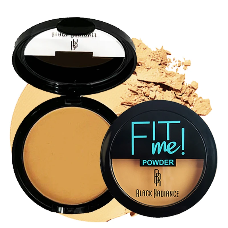 

Cheapest private label full coverage oil control face powder for dark skin, 3 colors