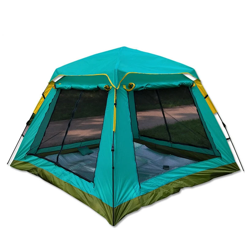 

2-3 people Outdoor waterproof camping tent mountain tents, Bule/lake blue/green/orange