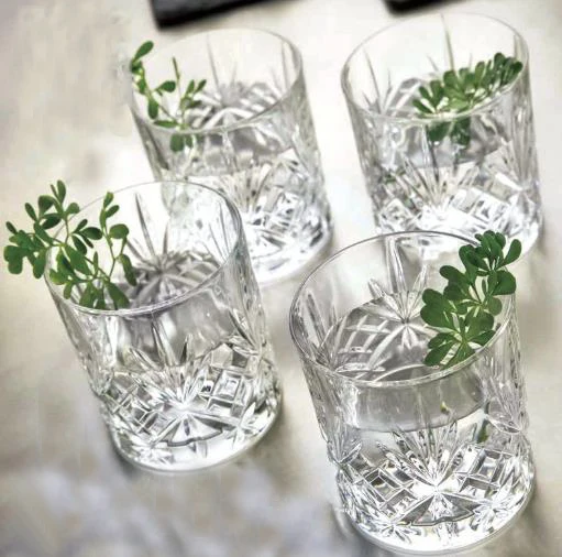 

Crystal clear tea drinking glasses cup whiskey glass
