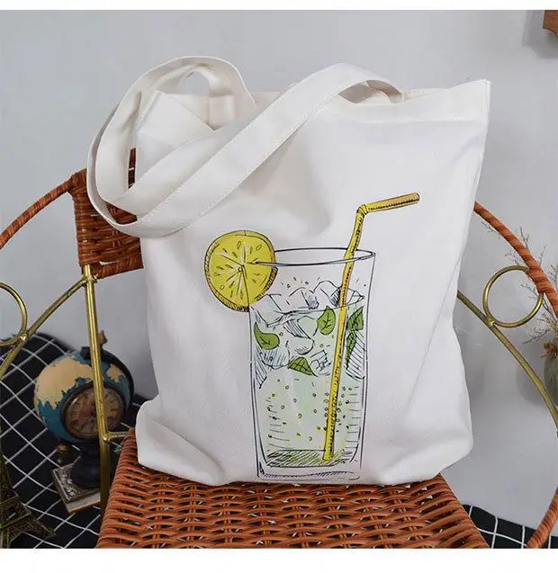 

Canvas Cotton Canvas Shopping Bag, Customzied