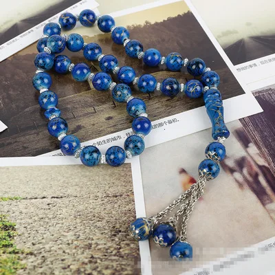 

33 Rosaries Muslim beads Islamic Rosary Religion Chain Muslim Tasbih Glass Beads Prayer Rosary Cheap Crystal for Souvenir