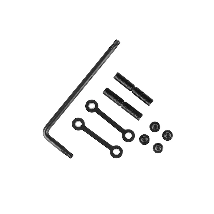 

Fyzlcion High Quality Wholesale Cutting Stainless Steel Anti Rotation Hammer Gunlock Pins, Black