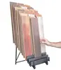 Count Folding Flooring Display For Narrow Samples