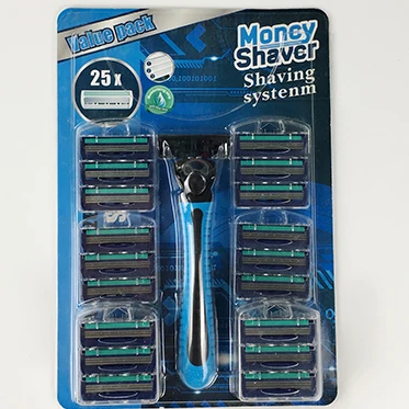 

China manufacture shaving set for men disposable shaver hojas de afeitar disposal razor, Customized color