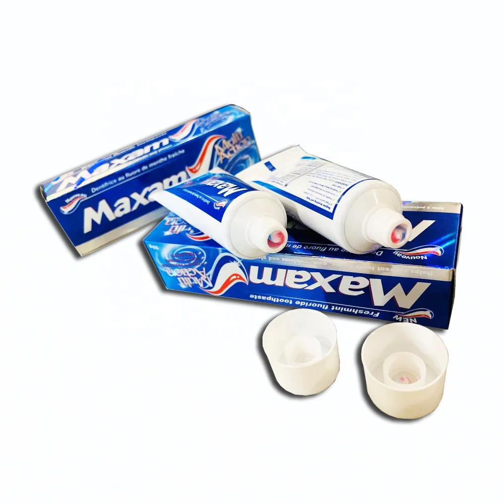 Maxam 3 Color Toothpaste 50 Grams Highgrade Fluoride Tricolor