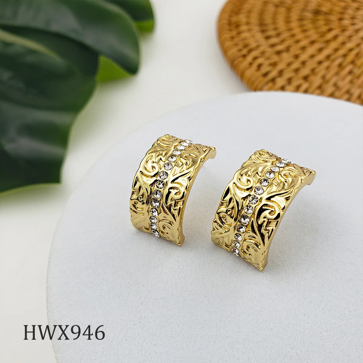 

Hawaiian Jewelry 18k Gold Earrings Unique Earrings Summer Earrings for Women