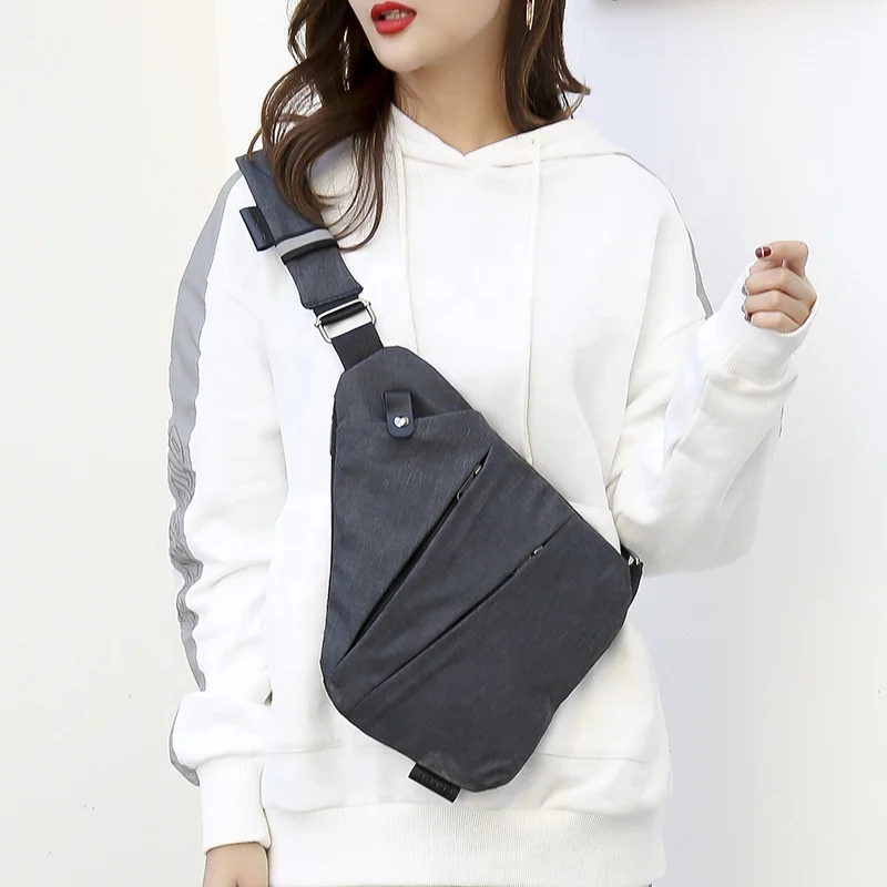 

Popular Women Sling Backpack Sling Bag Crossbody Daypack Casual Backpack Chest Bag Rucksack, Oem available
