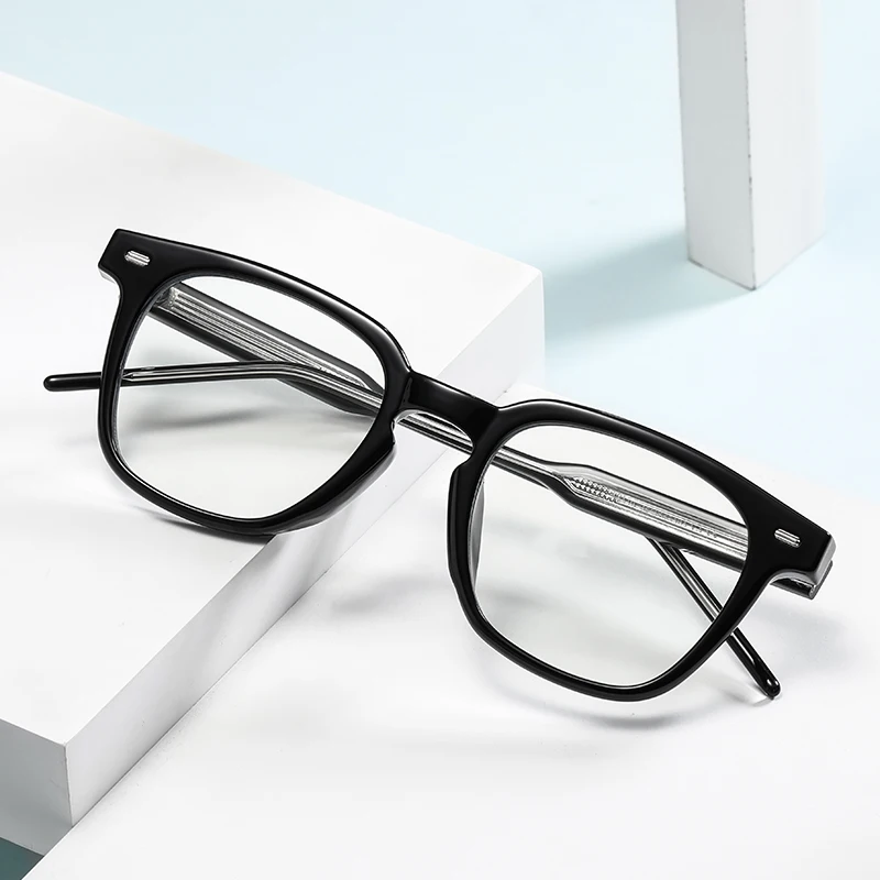 

Aochi New Design Tr90 Square Classic Frame OEM Anti Blue Light Computer Glasses