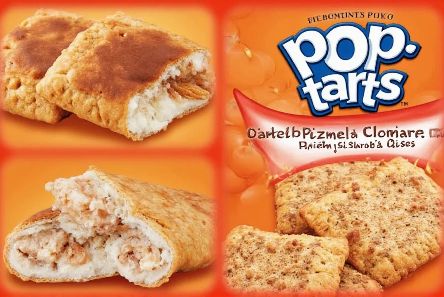 Perfectly toasted cinnamon poptart with steam rising, showing golden crust and melted icing