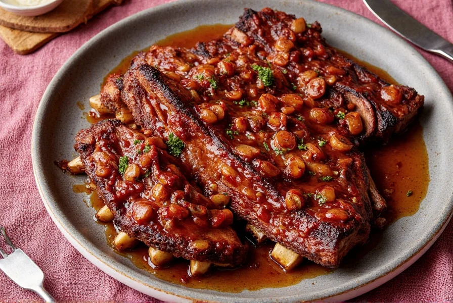 Group Eating Ribs