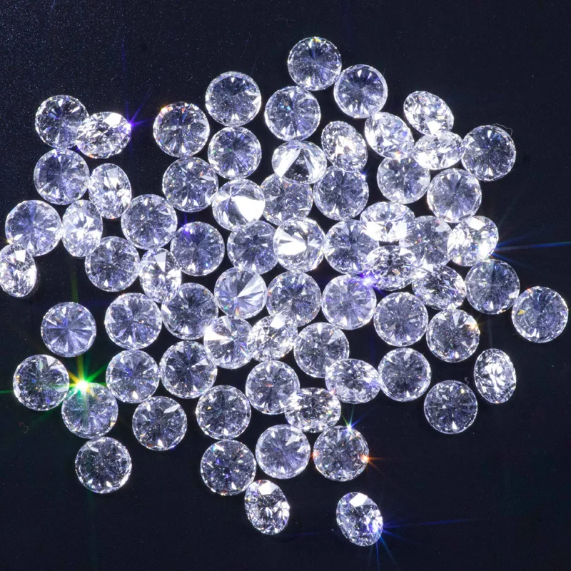 

1 Carat/bag 0.8-3.1mm Crystal White Stone Natural Loose Diamonds Natural CVD Diamond Price Diamond, 100% natural color