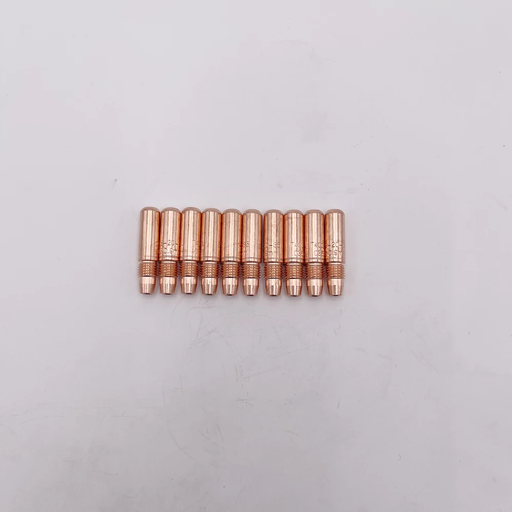JINSLU Premium 10 PCS MIG MAG MMA Tip Nozzle High Performance TN403.20.35 CuCrZr Contact Tips Set for Welding & Soldering