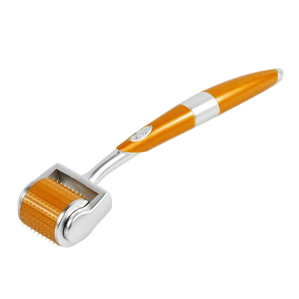 

Hot Popular Stainless Steel Derma Roller 192 Needles Derma Roller Home Use Derma Roller, Yellow