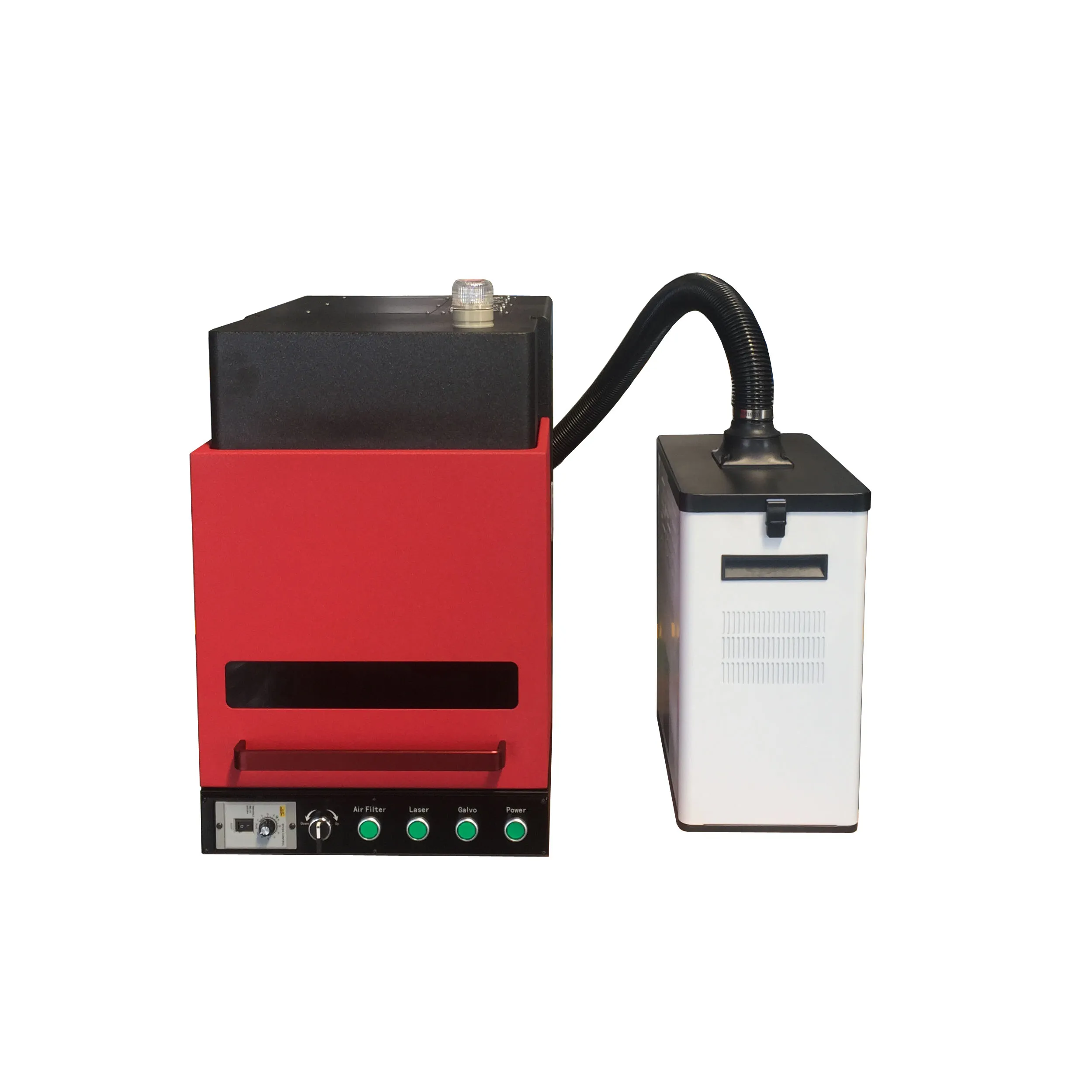 20w Enclosed Fiber Laser Marking Machine with air filter