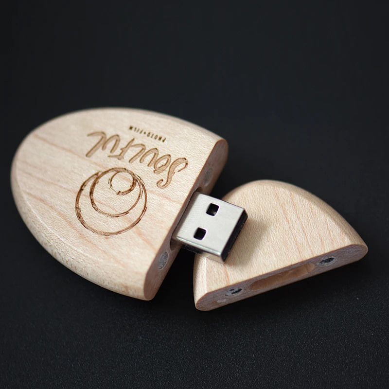 

Custom logo wooden pendrive cles usb stick 2.0 usb flash drive 2gb 4gb 8gb thumb drive with engraved logo u disk
