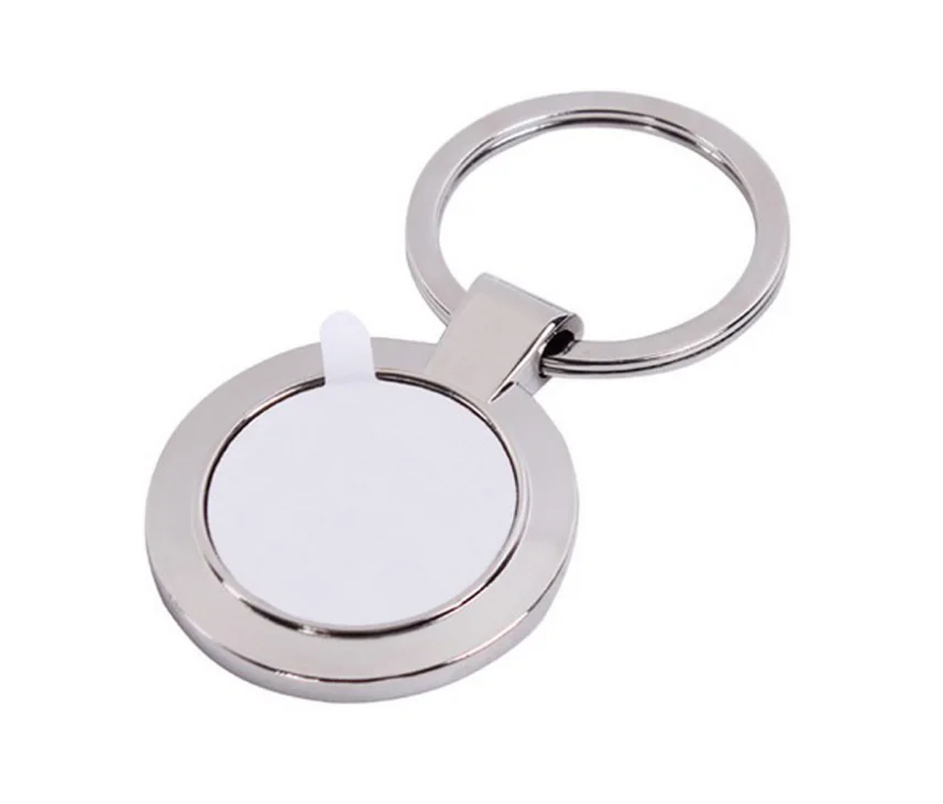 

Wholesale Custom Luxury Cute Logo Sublimation Blank Keychain Accessories Stainless Iron Metal Keychain