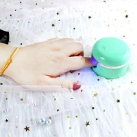 

3W LED Portable mini rechargeable one finger UV gel polish curing nail lamp cordless nail lamp dryer