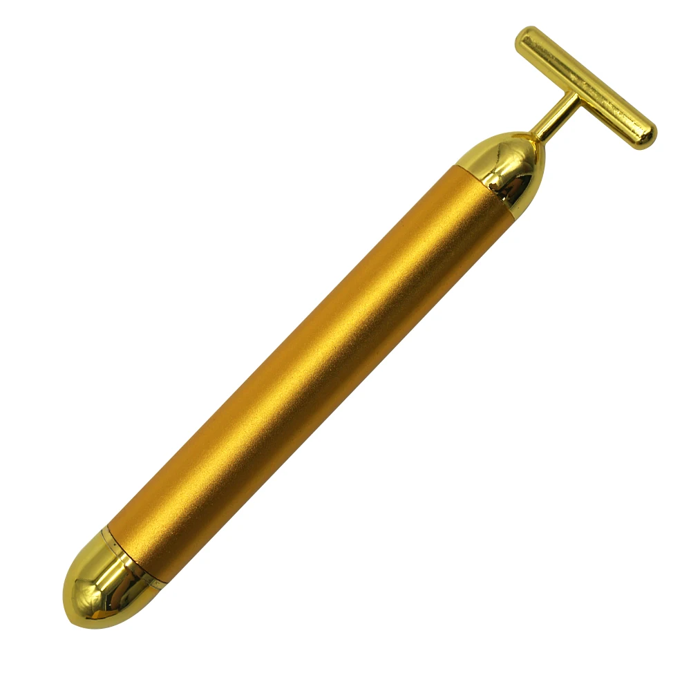 

24k gold beauty supplier electric anti aging face massager device for face