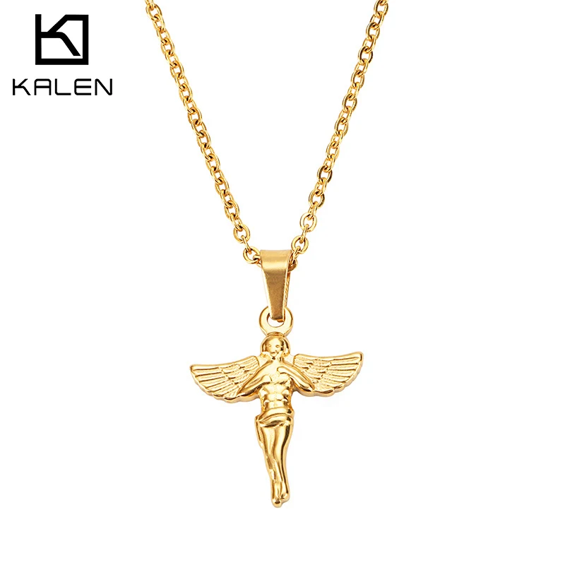 

High Quality Romantic Jewelry Stainless Steel Jewelry Cross Pendant, Silver/gold
