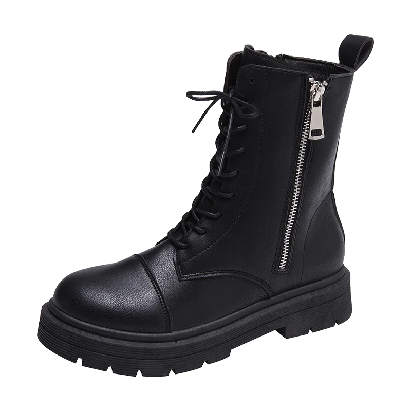 

Zipper winter boots shoes women's casual shoes ladies shoes chunky fashion style 2020 design new for winter