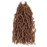 

Factory Dropshipping New Hot Sale Synthetic Nu Locs Sensational Goddess Faux Locs Crochet Braiding Hair Pre-looped Locs