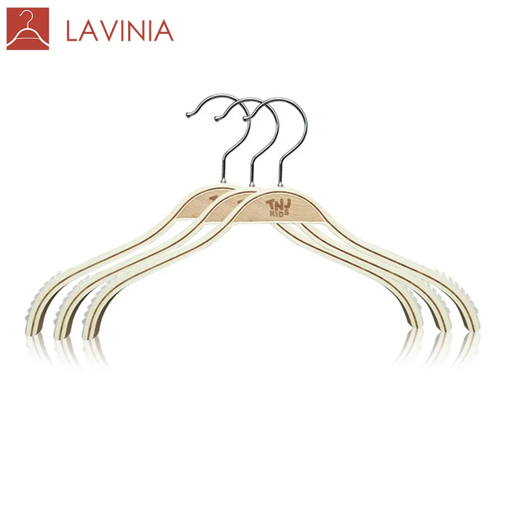

Wholesale Natural Wooden Baby Clothes Hangers