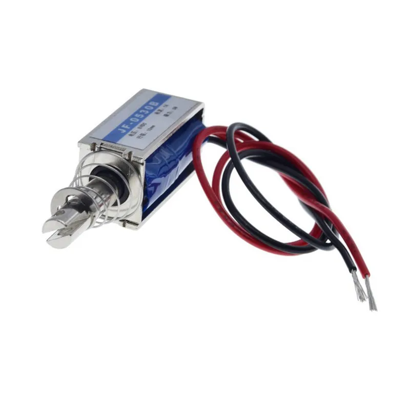 5N/10mm Pull-Push Type DC12V Solenoid Electromagnet