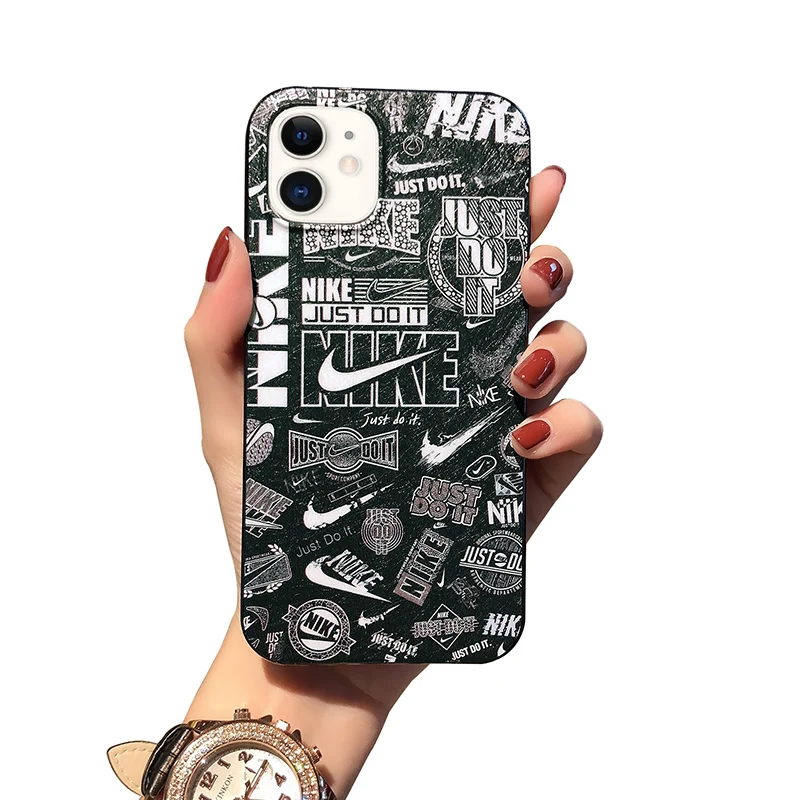 

Fashion sport phone case for iphone 12promax 11promax case silk wholesale high quality protect back cover drop resistance