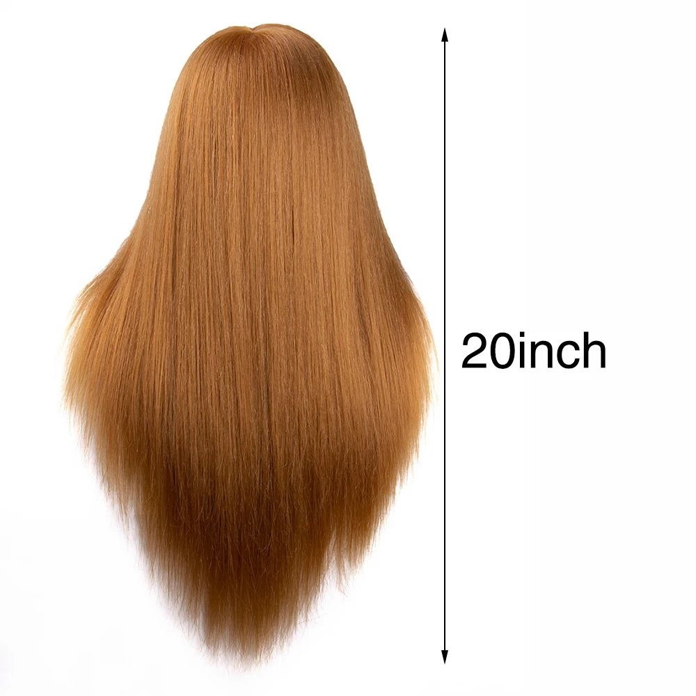 Alileader 27# Makeup Barber Practice Cutting Hair Mannequin Head For