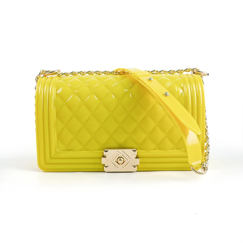 

Hot selling pvc jelly bag tote shopping silicone jelly handbag/ silicone women purses