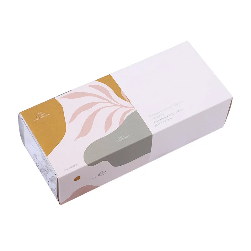 

ODM/OEM Food Carton Spot Socks Underwear Packing Box Custom Leather Drawer Paper Gift Box White Card Color Box Custom, Pure color