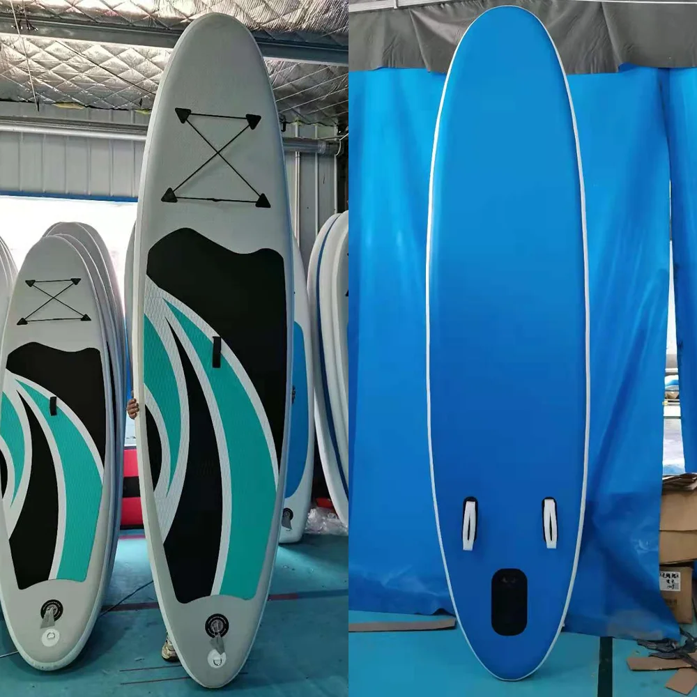 

OEM Wooden paddle board custom inflatable paddle board sup wood surfboard for sale soft boards surf, Green/custom