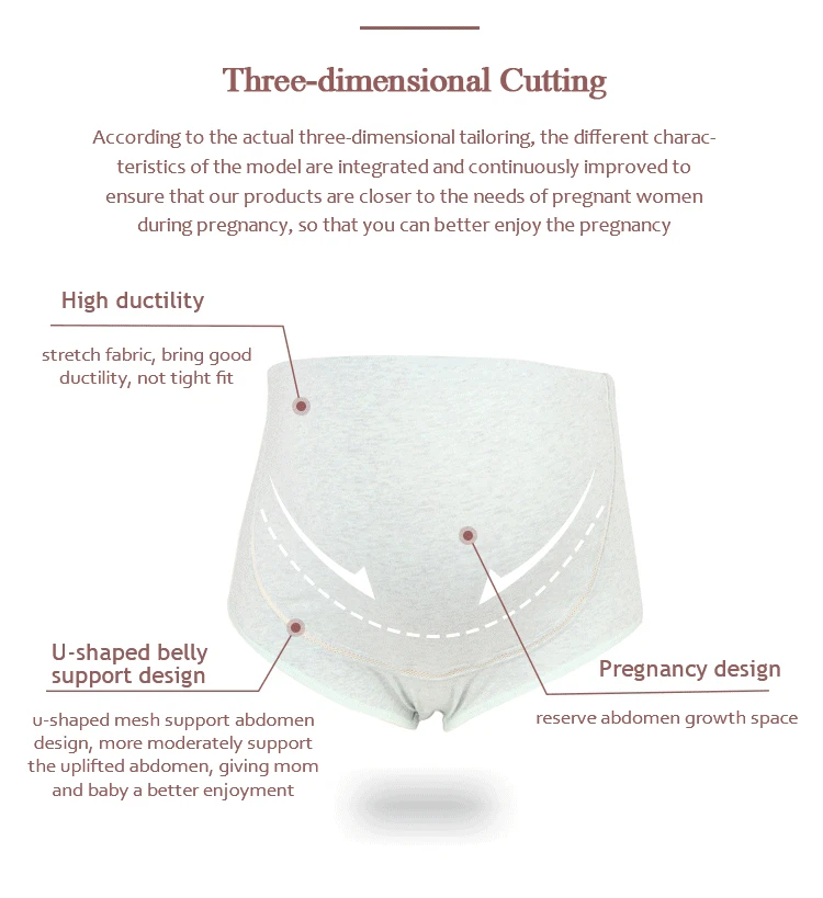 Factory Price Adjustable Underwear Thread High Waist Cotton Anti