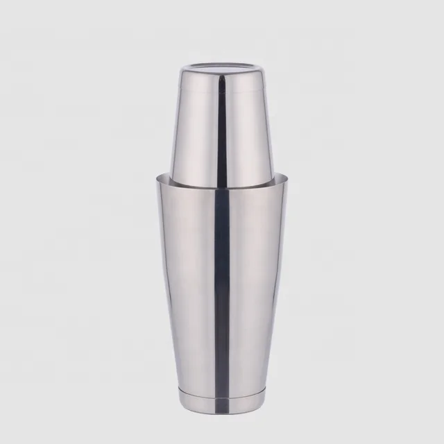 Factory Direct 800ml stainless steel boston cocktail shaker tin