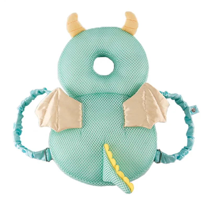 Cartoon Animal Shape Safe Anti Falling Backpack Baby Head Protector Pillow