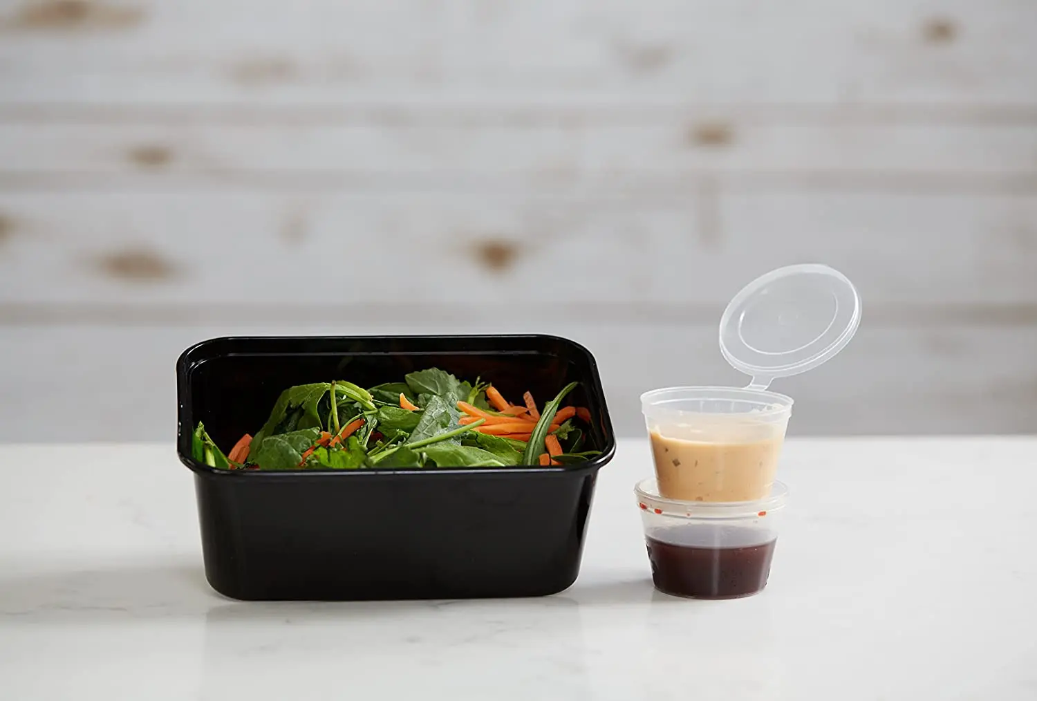 110 Pack 3oz Travel Snack Cups Leak Proof Freezer Storage Food Grade