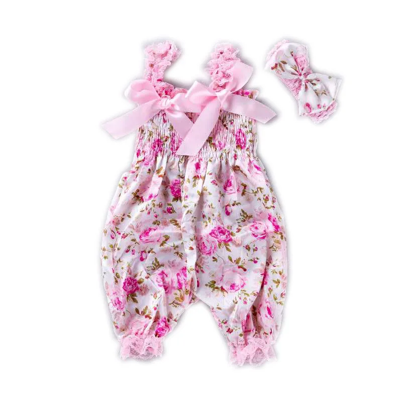 3 6 12 24 个月女婴连身裤新生套装衣服蹒跚学步的女孩一件装婴儿花卉爬衣女婴服装 Buy 婴儿女孩服装 女婴连身裤 婴儿花卉爬衣