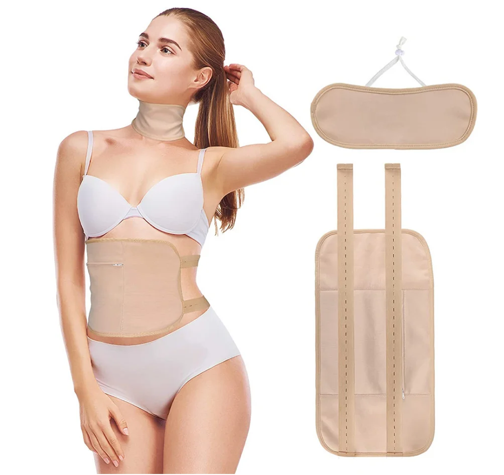 

2023 Top Selling New Women Castor Oil Pack Compress Organic Cotton Castor Oil Body Wrap Around Stomach Castor Oil Pack