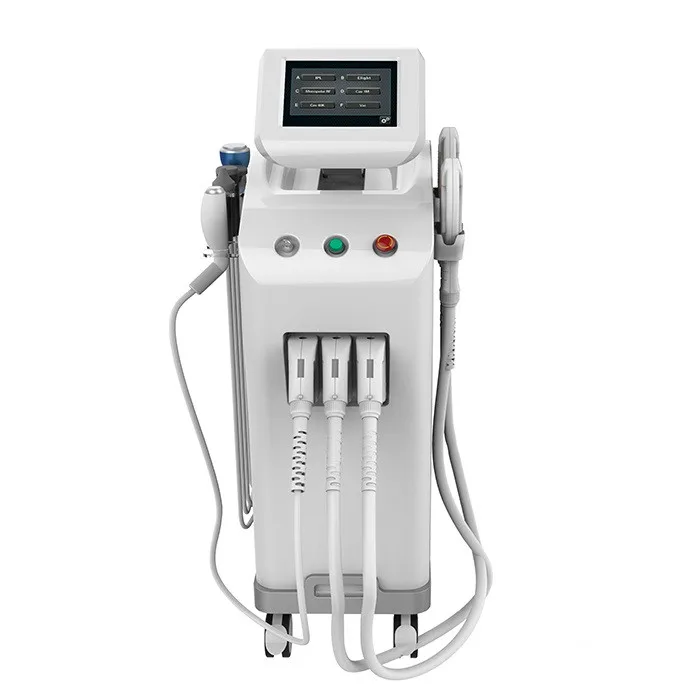 

4 in 1 e light ipl rf nd yag laser professional picosecond laser opt shr permanent hair removal tattoo removal, Optional