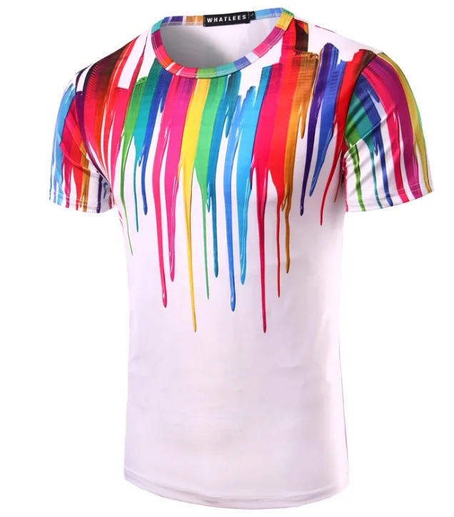 

2022 New Arrival OEM ODM Customize Polyester Sublimation Heat Transfer Printing Crop Tops Plus Size Men's T-shirts, Customized pantone color