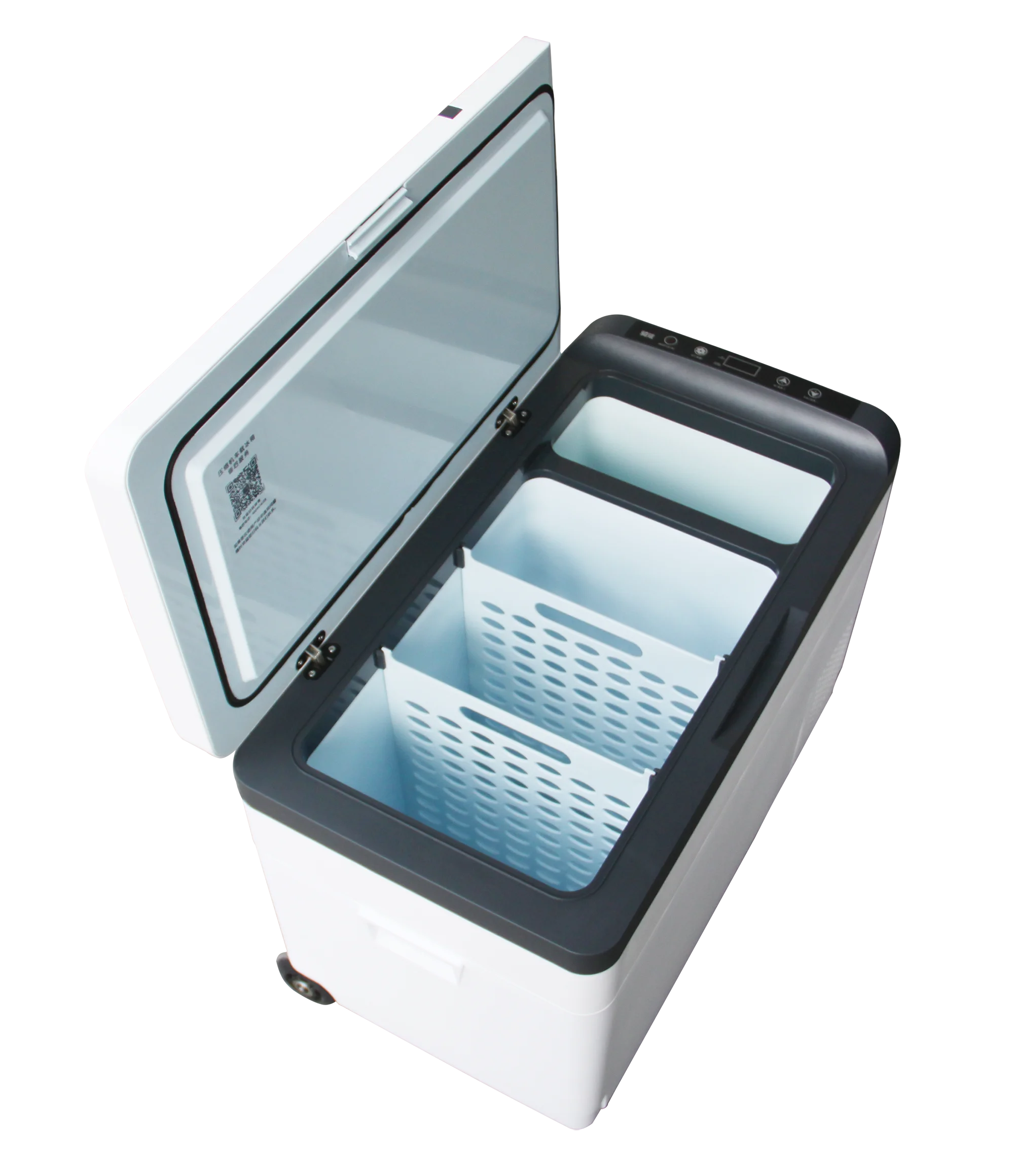 
Portable Dc 12/24v Auto Freezer Refrigerator Mini Car Fridge 20L For Camping 