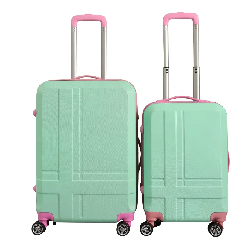 

Factory directly sales ready goods stock abs trolley case airport luggage trolley bags cases luggage 3 pcs luggage set, Customized