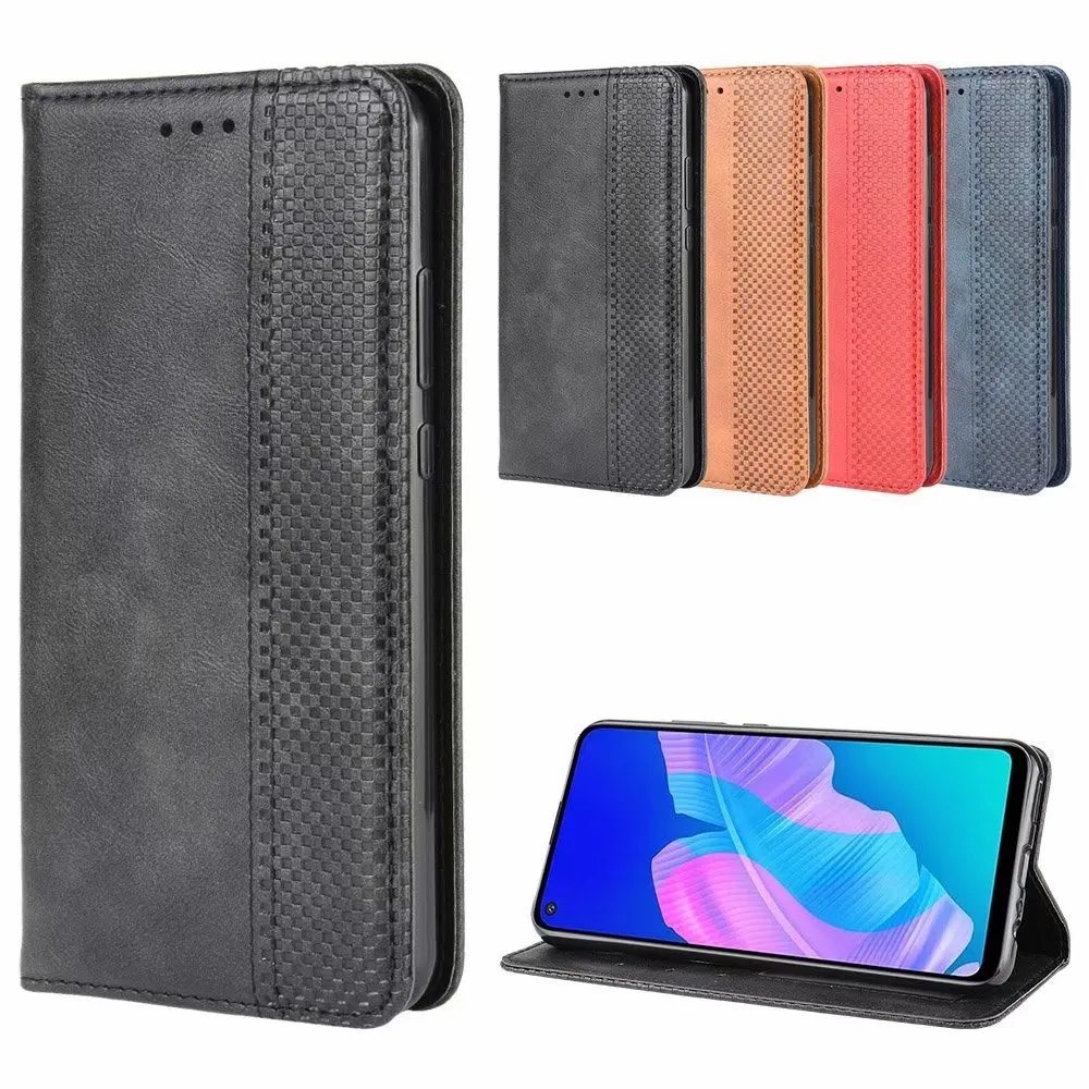 

Retro Flip Wallet Leather Case Cover For LG Stylo 6, As pictures