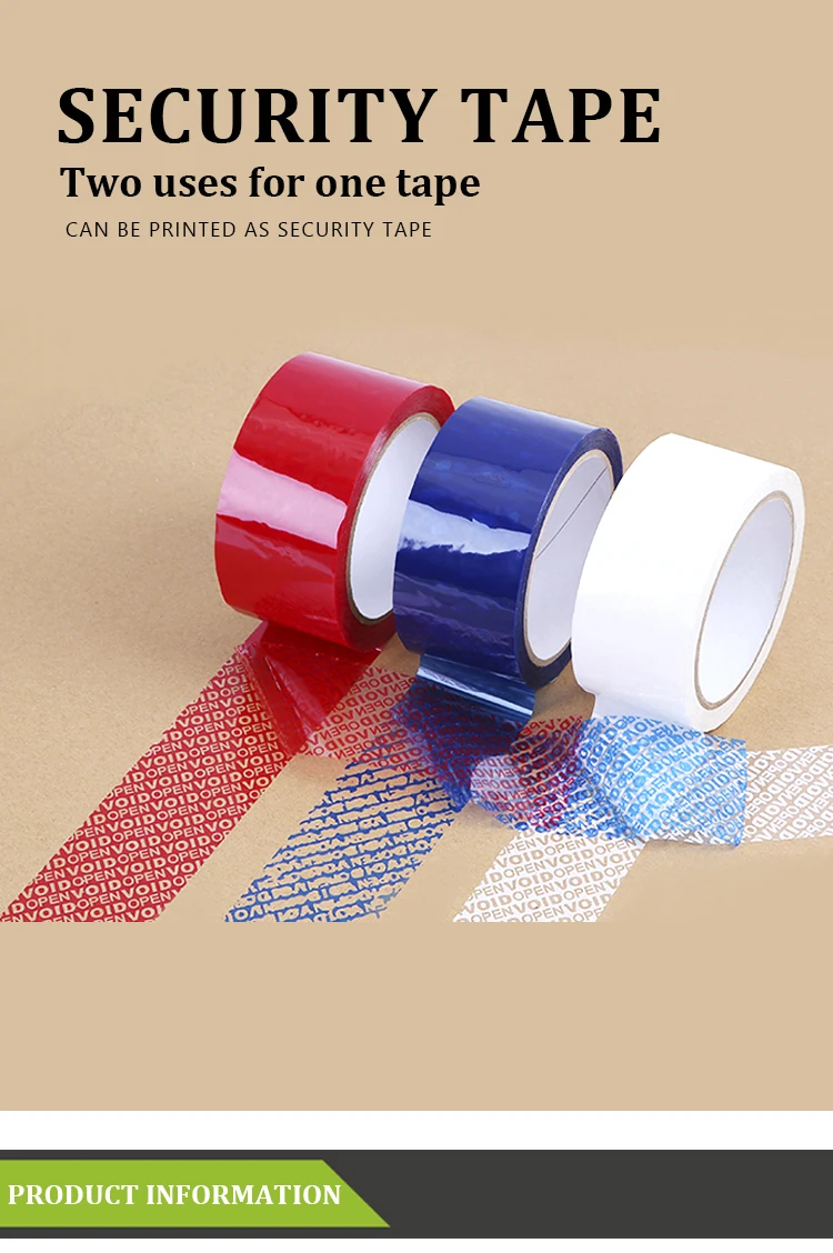 Tamper Proof No Noise Security Parcel Sealed Packing Customize Void